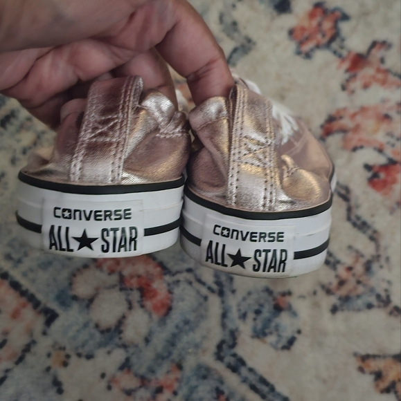 Rose Quartz Converse Shoreline Sneakers - Picture 6 of 7